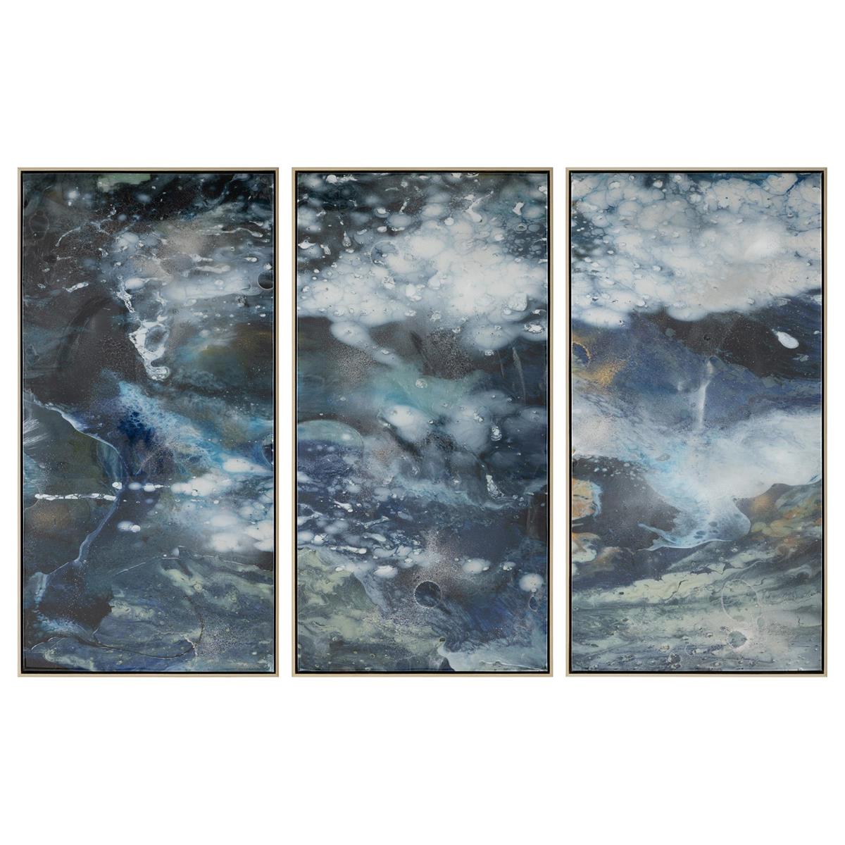 Brendan Parker's Circulation Triptych – Art by John Richard | Sutter & Vale