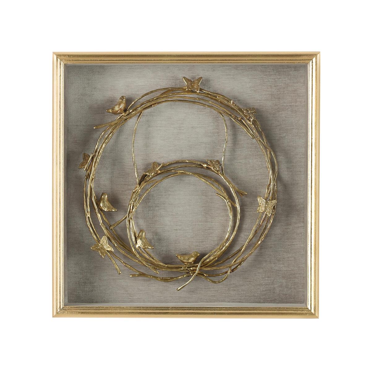 Golden Wreath I by John Richard | Sutter & Vale