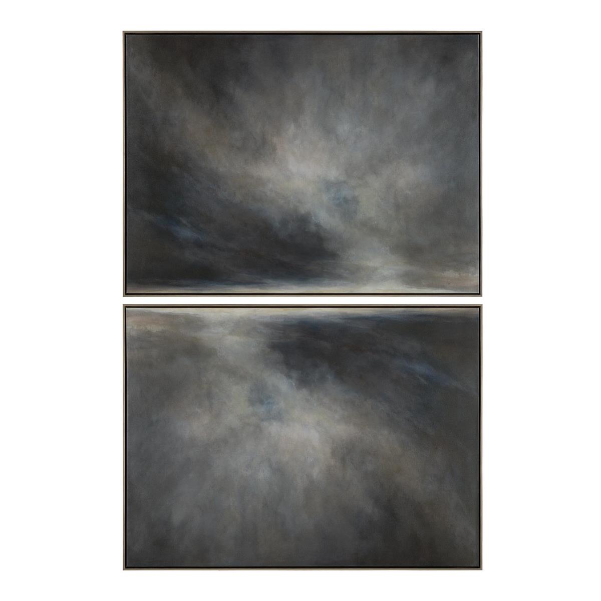 Debra Ferrari's Big Sky No. 1-2 Diptych, Large by John Richard | Sutter & Vale