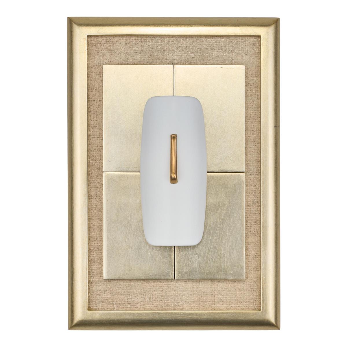 Gilded Porcelain Relief Wall Art, White – Art by John Richard | Sutter & Vale