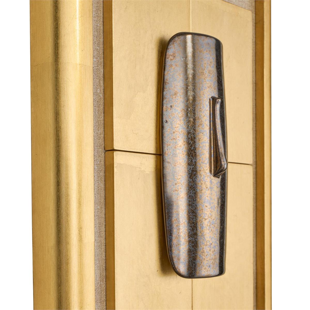 Gilded Porcelain Relief Wall Art, Bronze – Art by John Richard | Sutter & Vale
