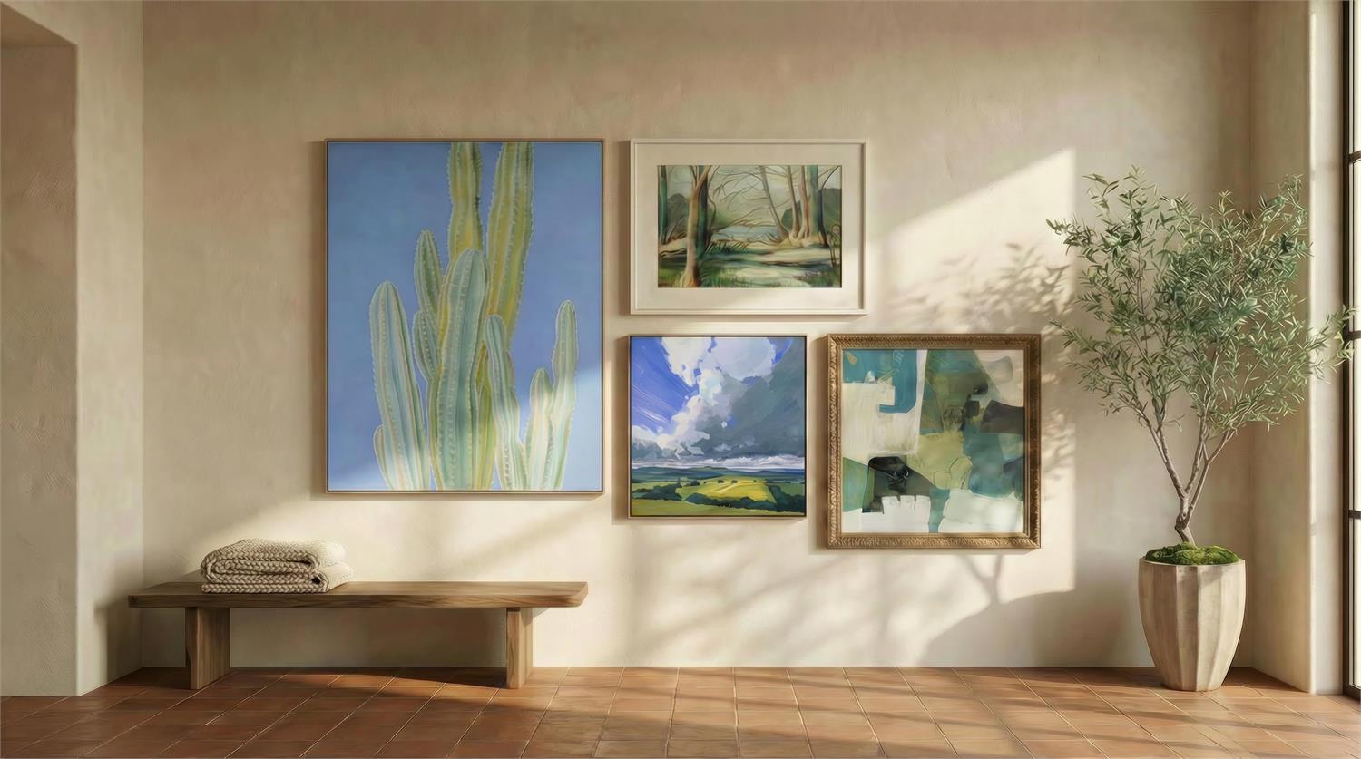 Sarah Thomas' Fields of Green and Gold No. 1, Small