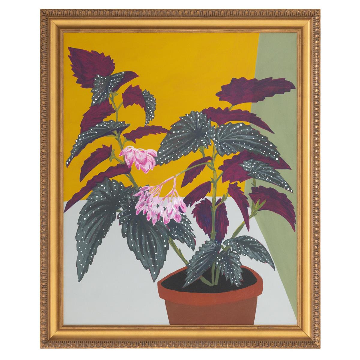 Michael Pfleghaar's Polka Dot Begonia – Art by John Richard | Sutter & Vale