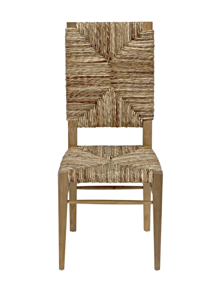 Neva Chair, Teak in Clear Coat Flat — Noir Furniture