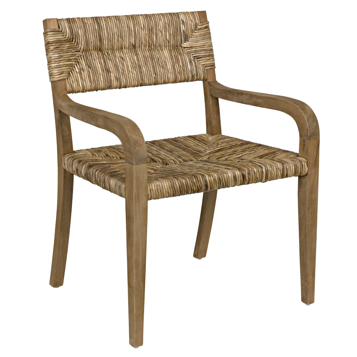 Bowie Arm Chair, Teak – Accent Chairs by Noir Furniture | Sutter & Vale