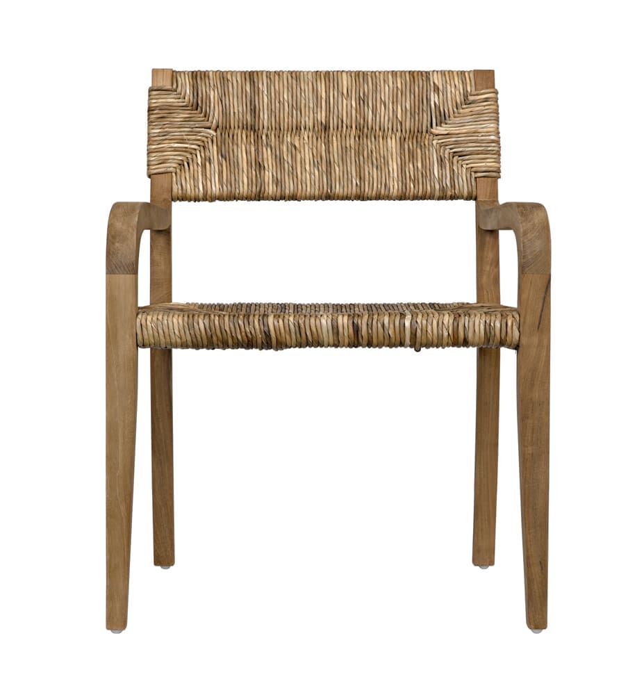 Bowie Arm Chair, Teak – Accent Chairs by Noir Furniture | Sutter & Vale