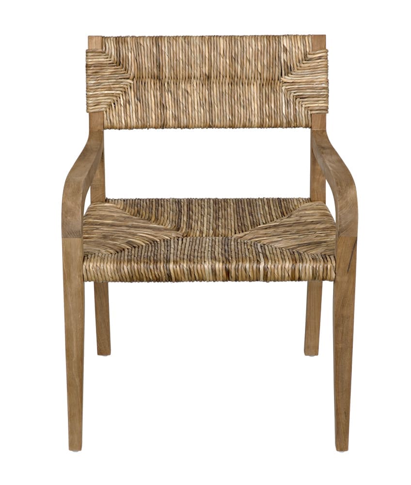 Bowie Arm Chair, Teak – Accent Chairs by Noir Furniture | Sutter & Vale