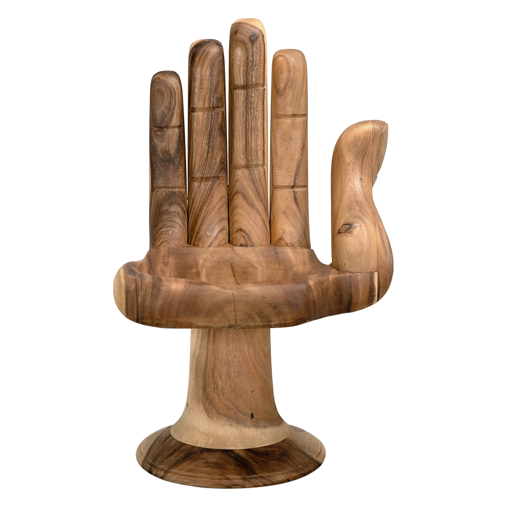 Buddha Chair in Clear Coat Flat — Noir Furniture