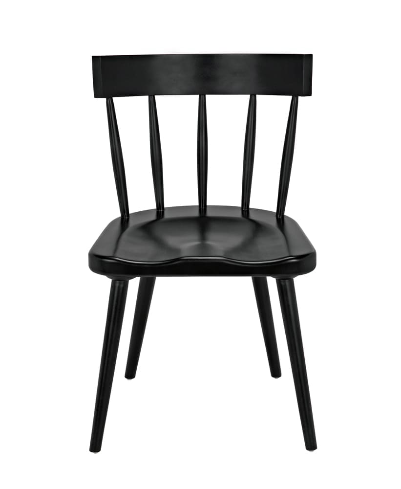 Esme Chair, Hand Rubbed Black – Accent Chairs by Noir Furniture | Sutter & Vale
