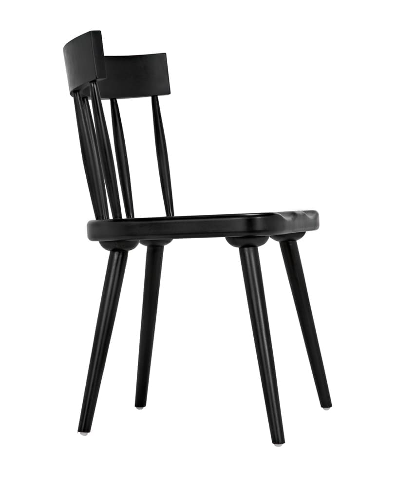 Esme Chair, Hand Rubbed Black in Hand Rubbed Black — Noir Furniture