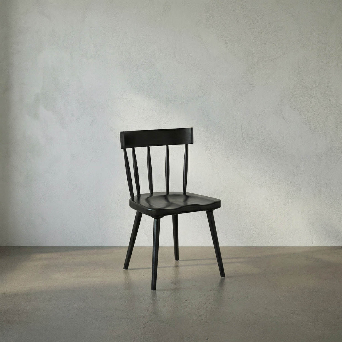 Esme Chair, Hand Rubbed Black