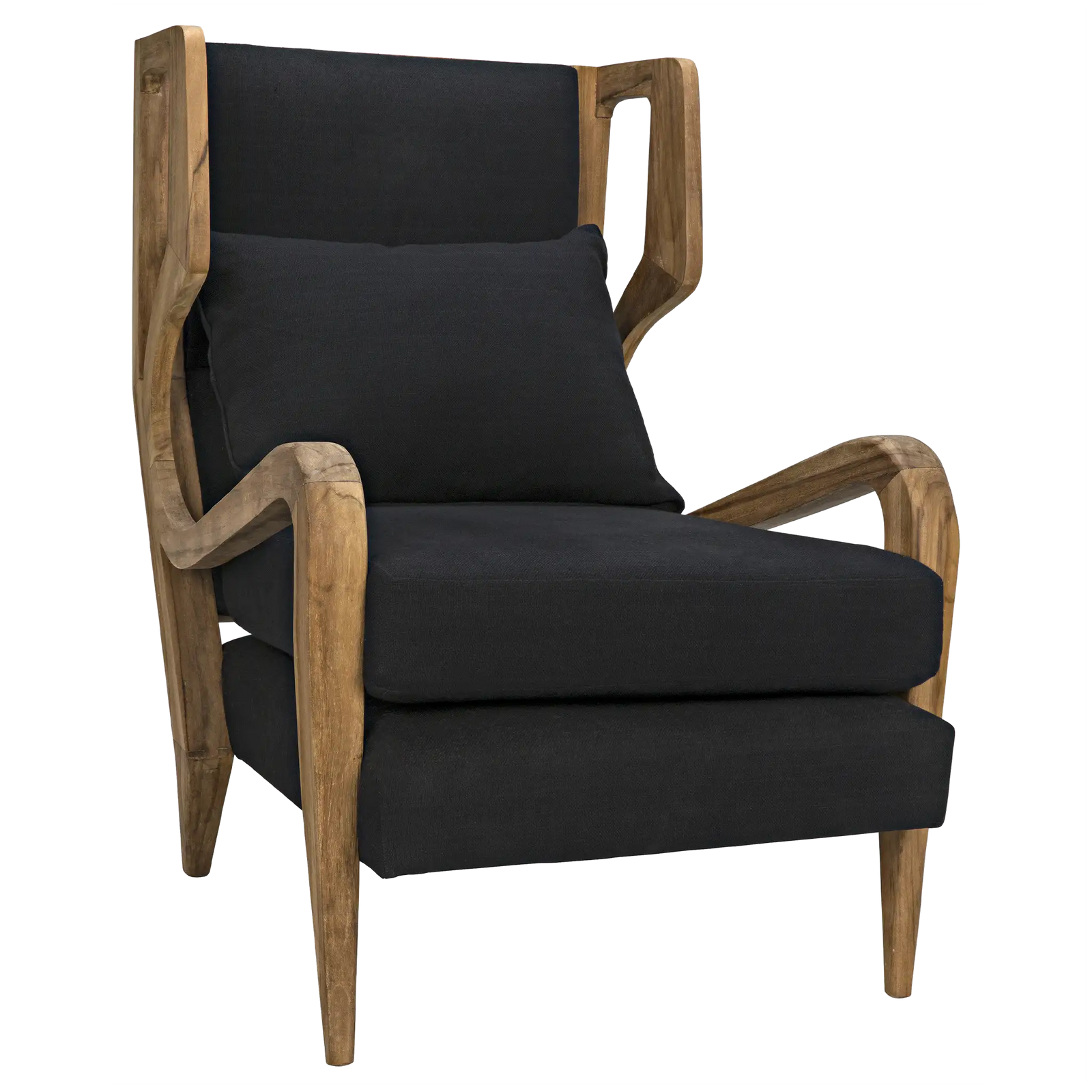 Carol Chair, Teak – Side Chairs by Noir Furniture | Sutter & Vale