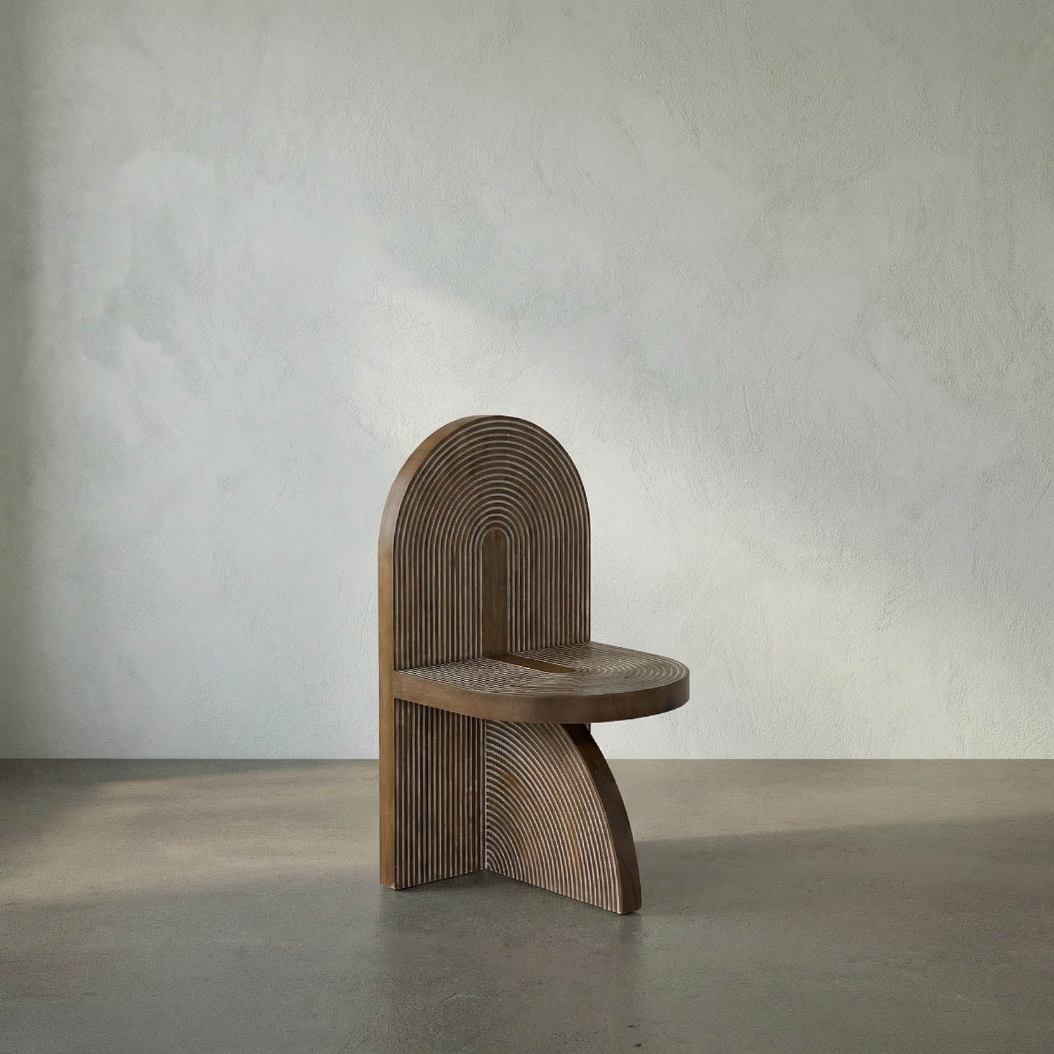 Jupiter Chair, Dark Walnut by Noir