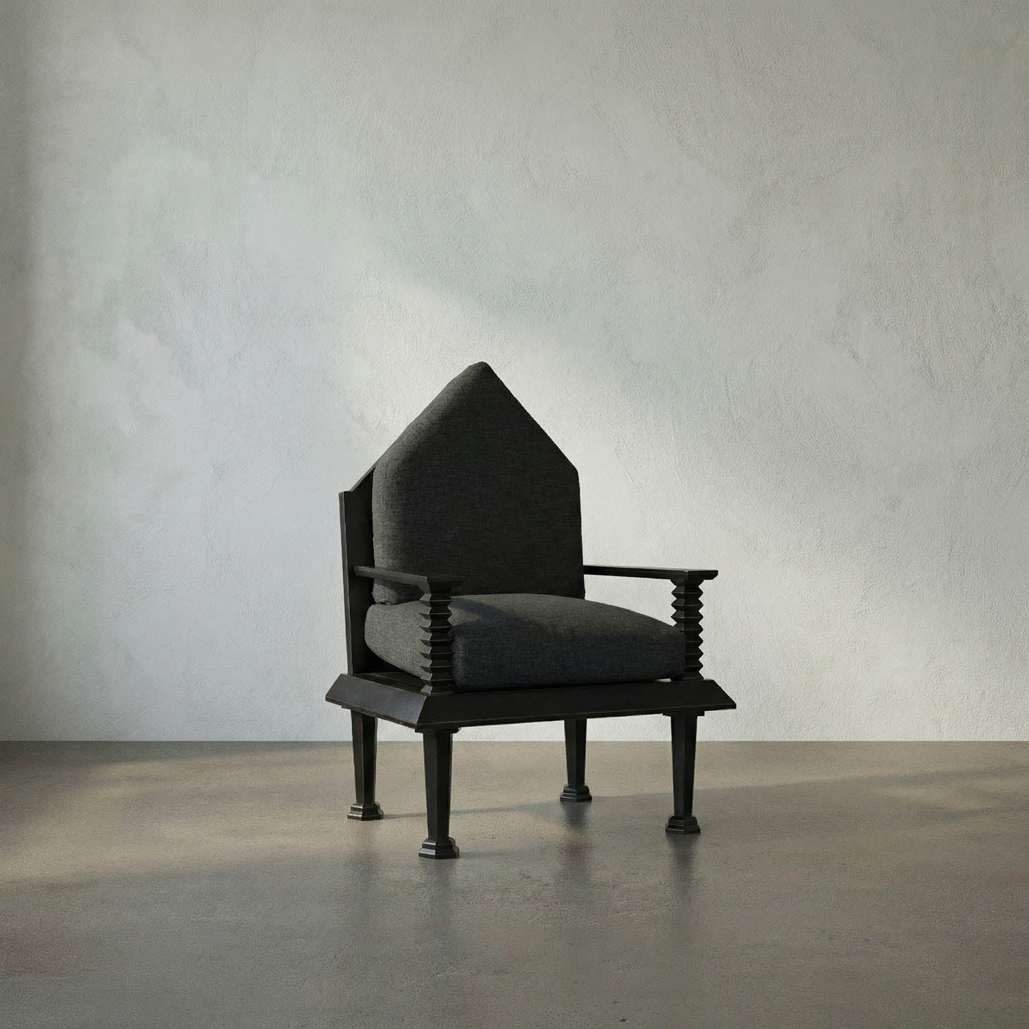 Resurrection Chair w/US Made Cushions by Noir