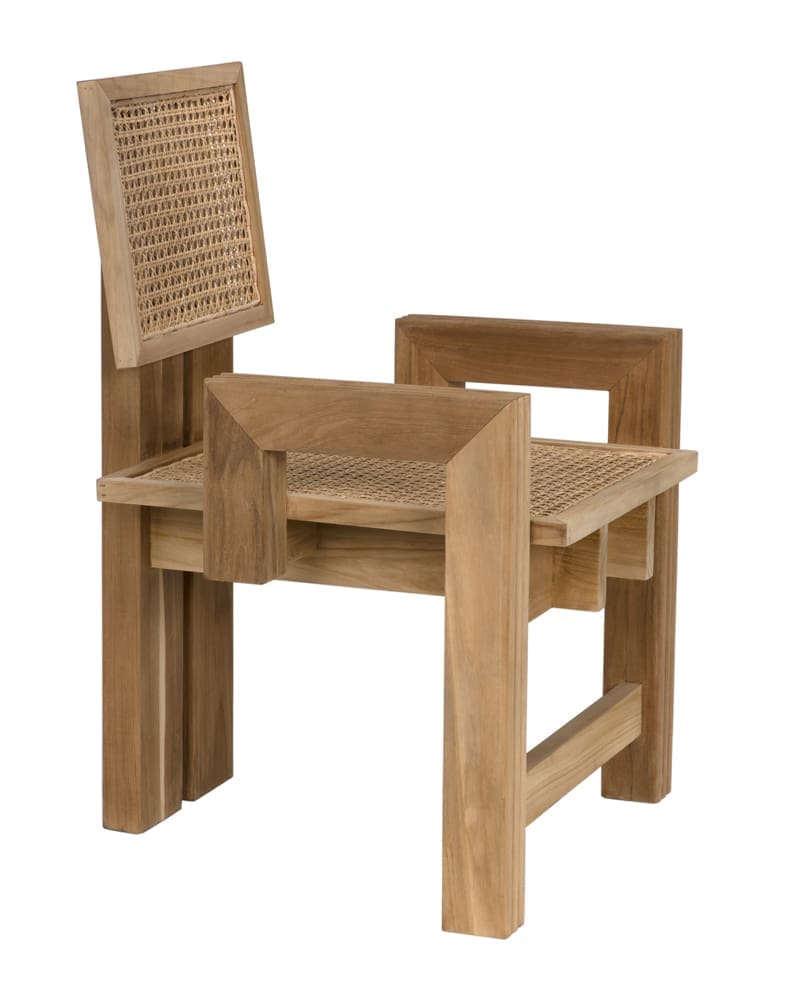 Fatima Chair, Teak – Accent Chairs by Noir Furniture | Sutter & Vale