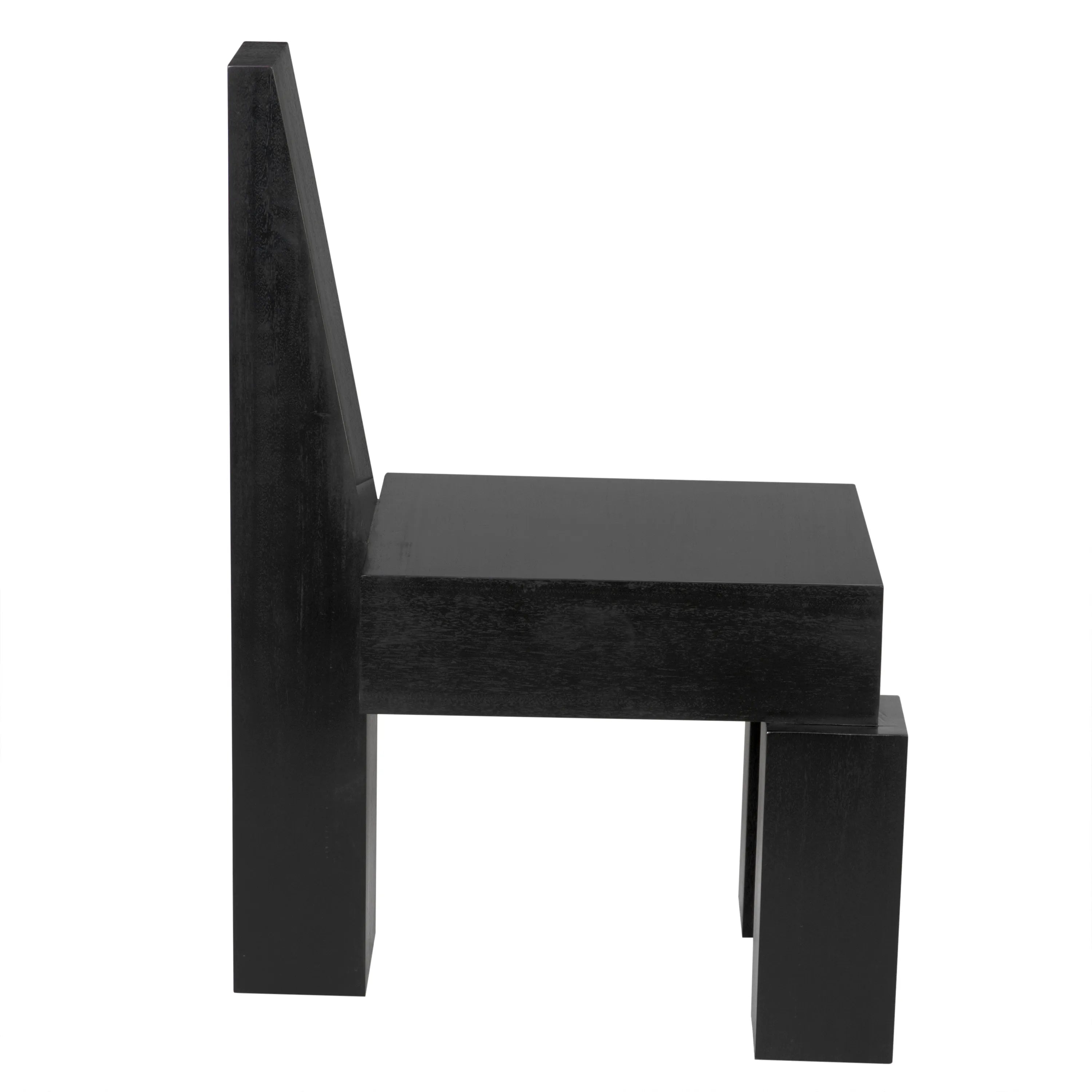 Murry Chair in Hand Rubbed Black — Noir Furniture