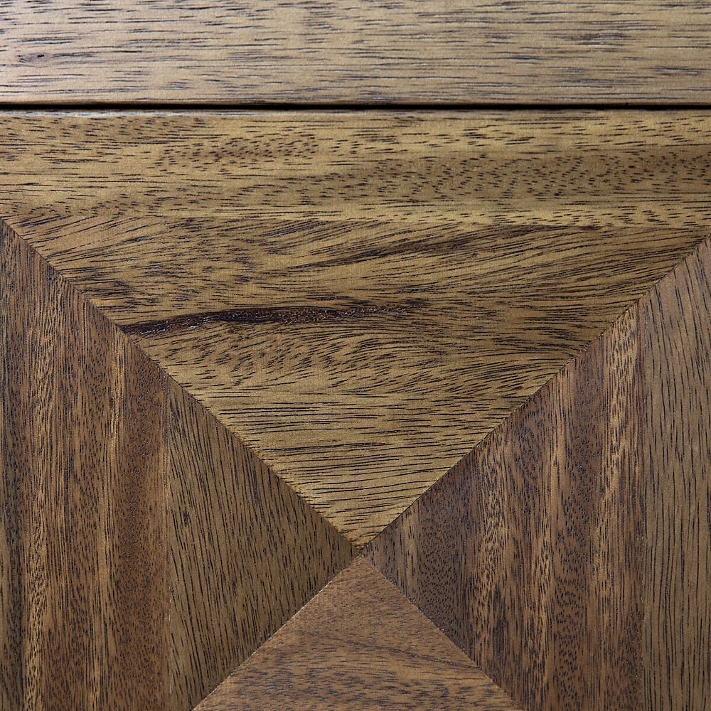 Quadrant 3 Door Sideboard, Dark Walnut