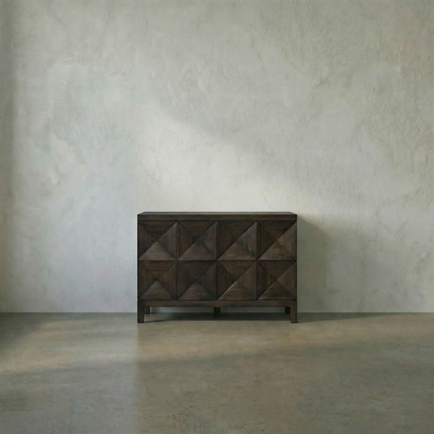 Quadrant 2 Door Sideboard, Ebony Walnut