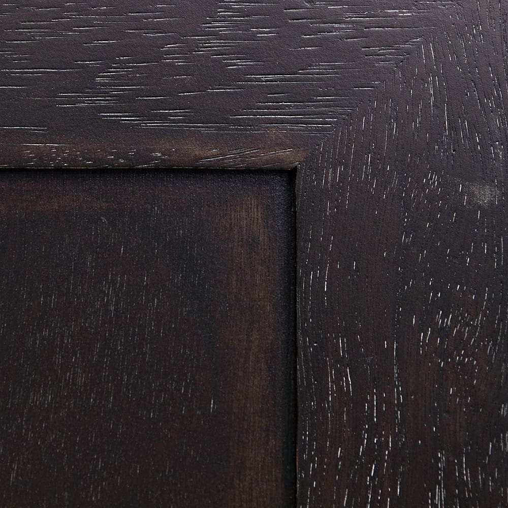 Quadrant 3 Door Sideboard, Ebony Walnut