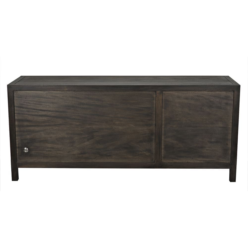 Quadrant 3 Door Sideboard, Ebony Walnut