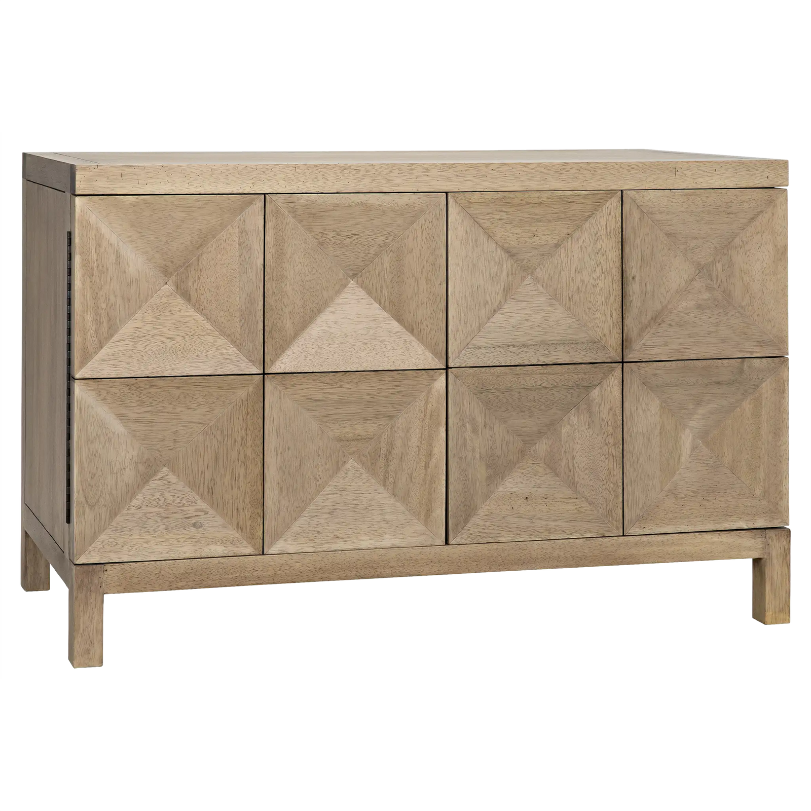 Quadrant 2 Door Sideboard, Dark Walnut – Sideboards by Noir Furniture | Sutter & Vale