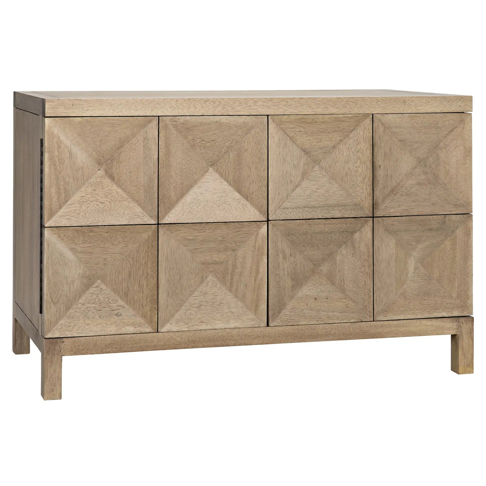 Quadrant 2 Door Sideboard, Washed Walnut – Sideboards by Noir Furniture | Sutter & Vale