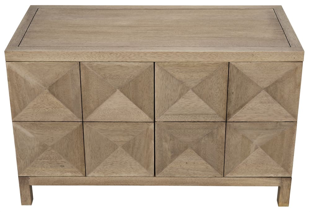 Quadrant 2 Door Sideboard, Washed Walnut – Sideboards by Noir Furniture | Sutter & Vale