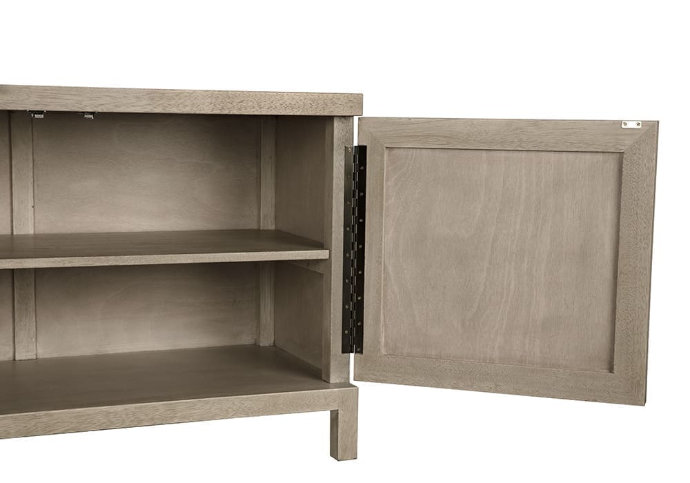 Quadrant 2 Door Sideboard, Washed Walnut