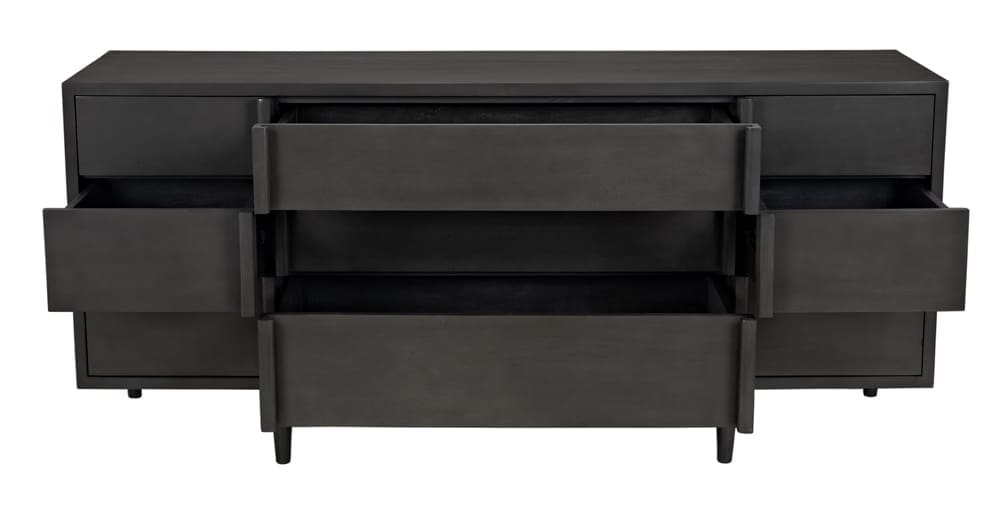 Morten 9 Drawer Dresser, Pale in Pale — Noir Furniture