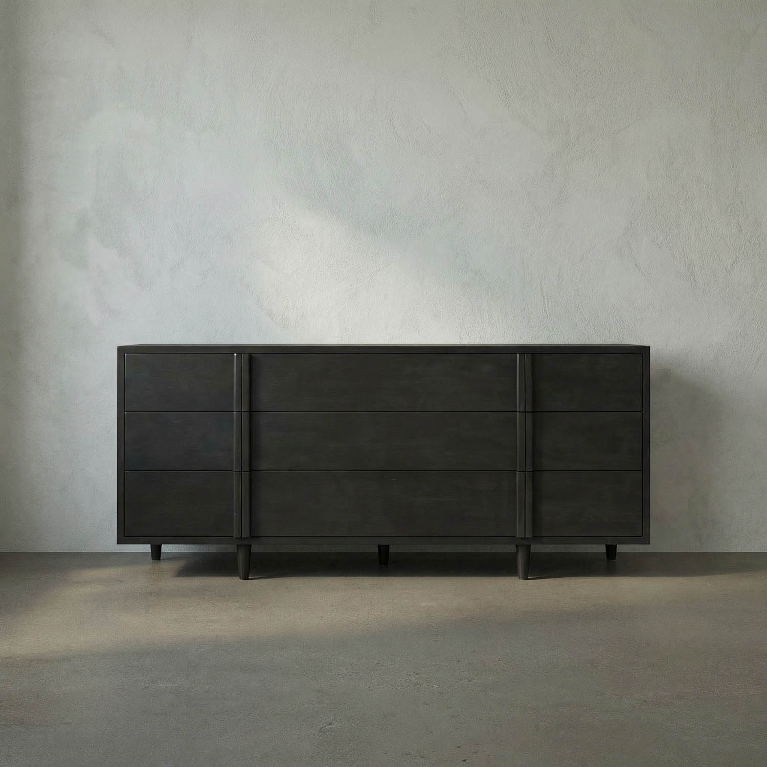 Morten 9 Drawer Dresser, Pale
