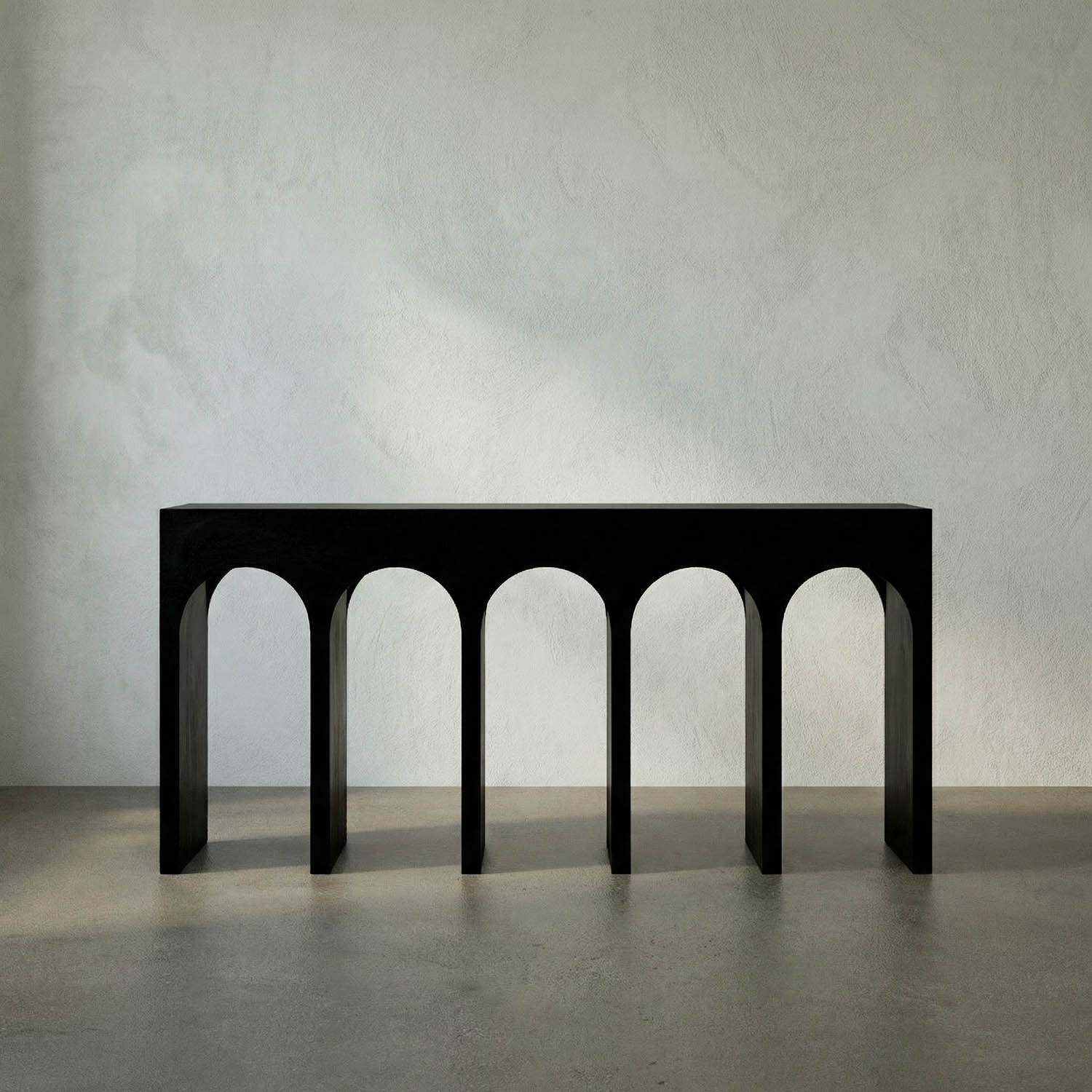 Bridge Console, Hand Rubbed Black