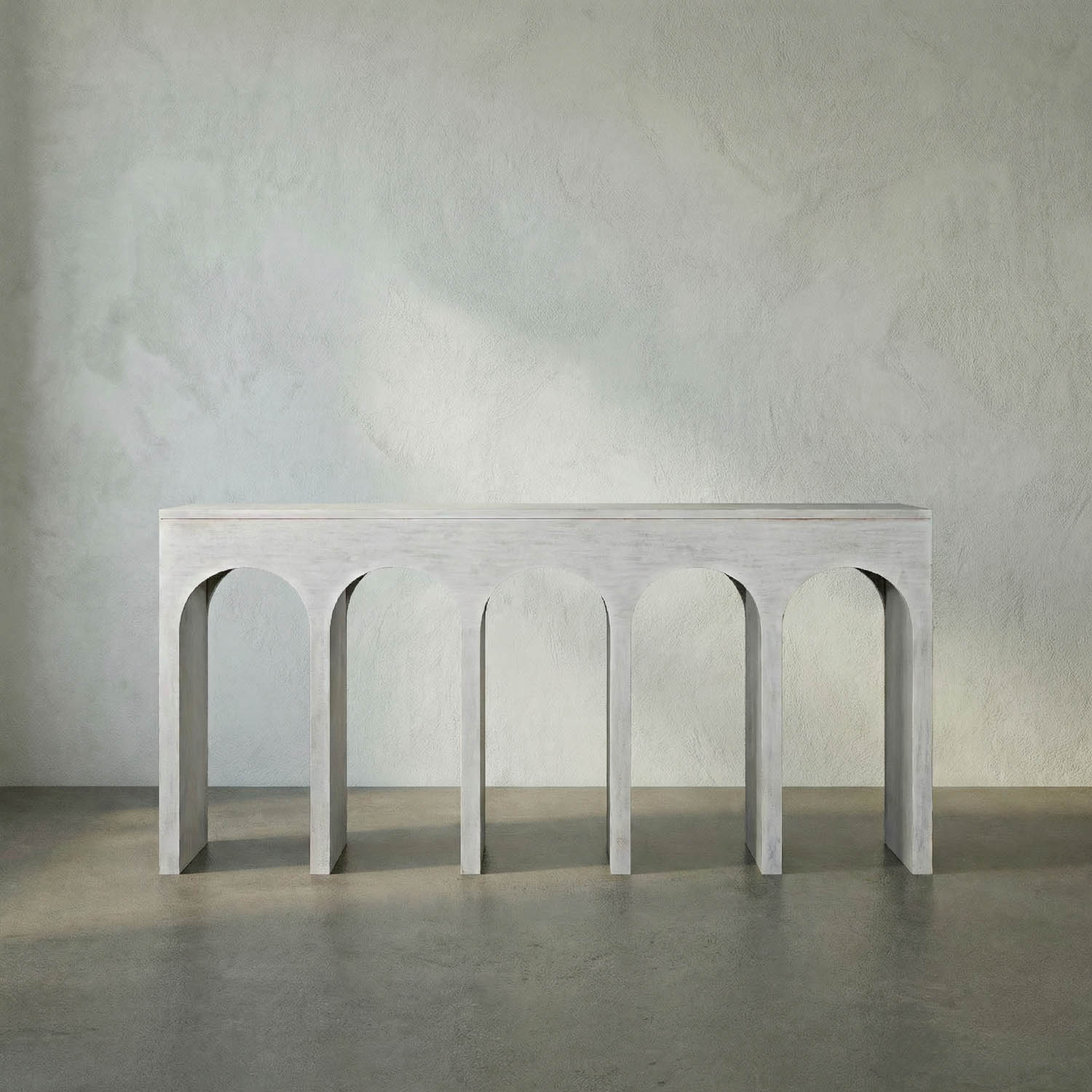 Bridge Console, White Wash