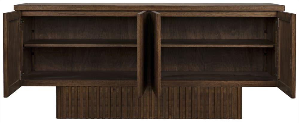 Mr. Smith Sideboard, Dark Walnut in Dark Walnut — Noir Furniture