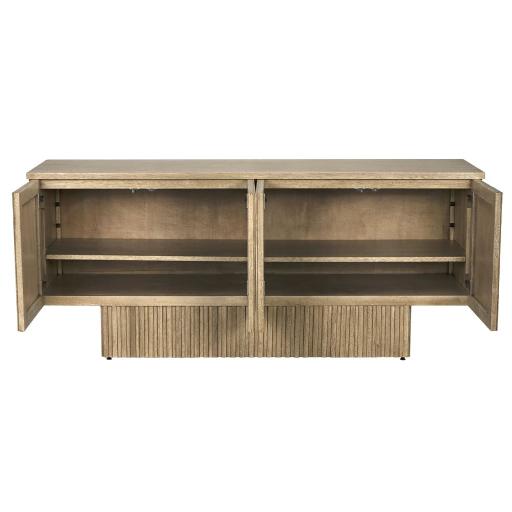 Mr. Smith Sideboard, Washed Walnut in Washed Walnut — Noir Furniture