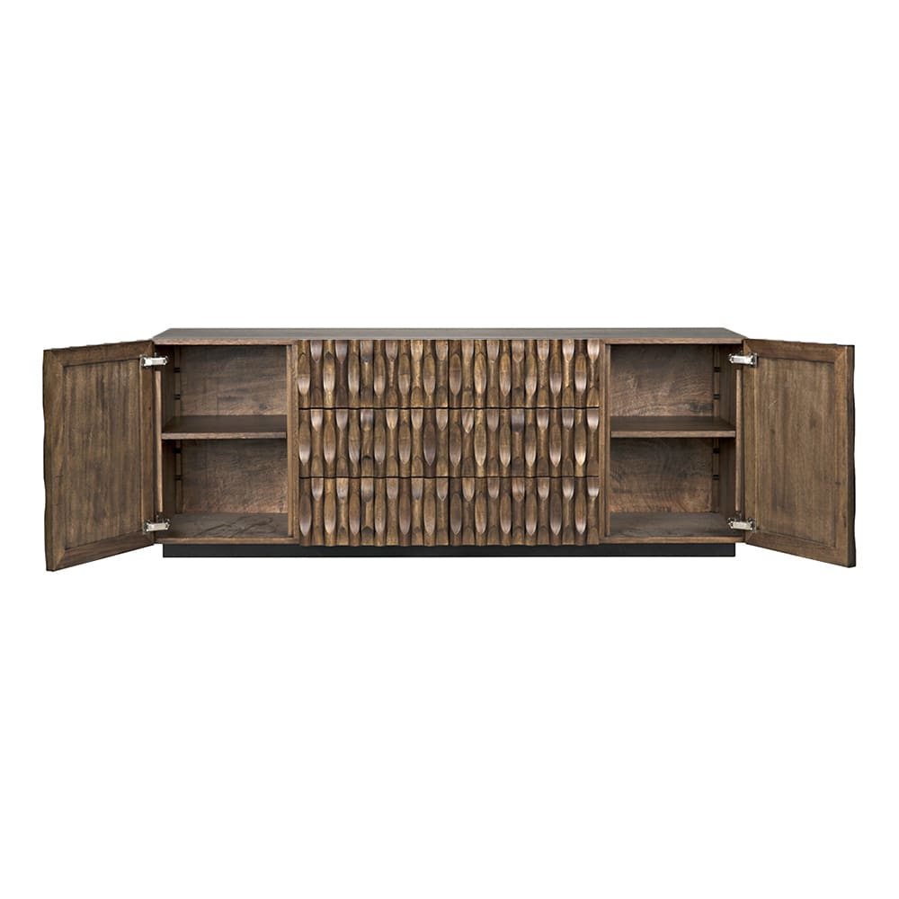 Alameda Sideboard, Large, Dark Walnut in Dark Walnut — Noir Furniture