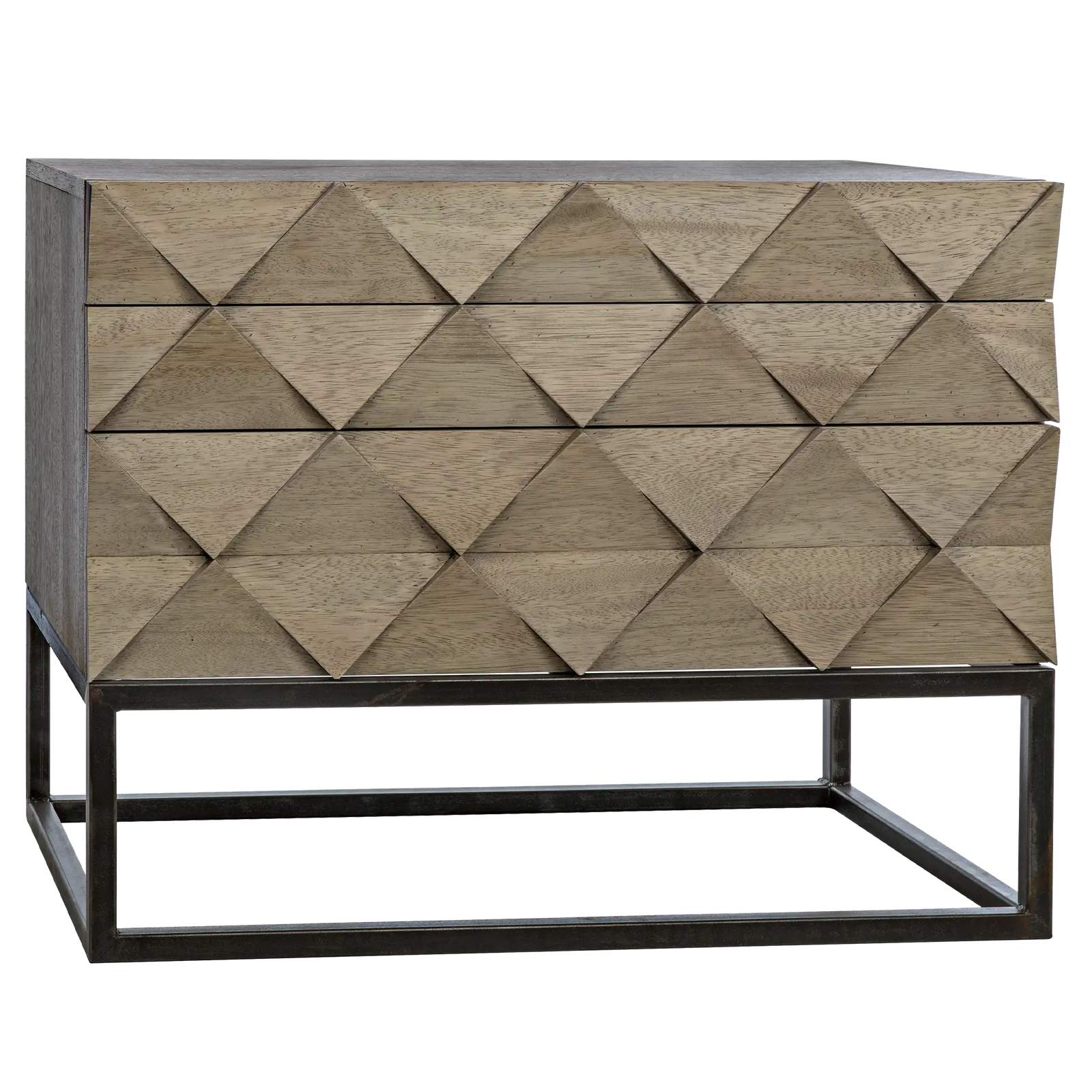 Draco Sideboard with Iron Stand, Washed Walnut – Sideboards by Noir Furniture | Sutter & Vale