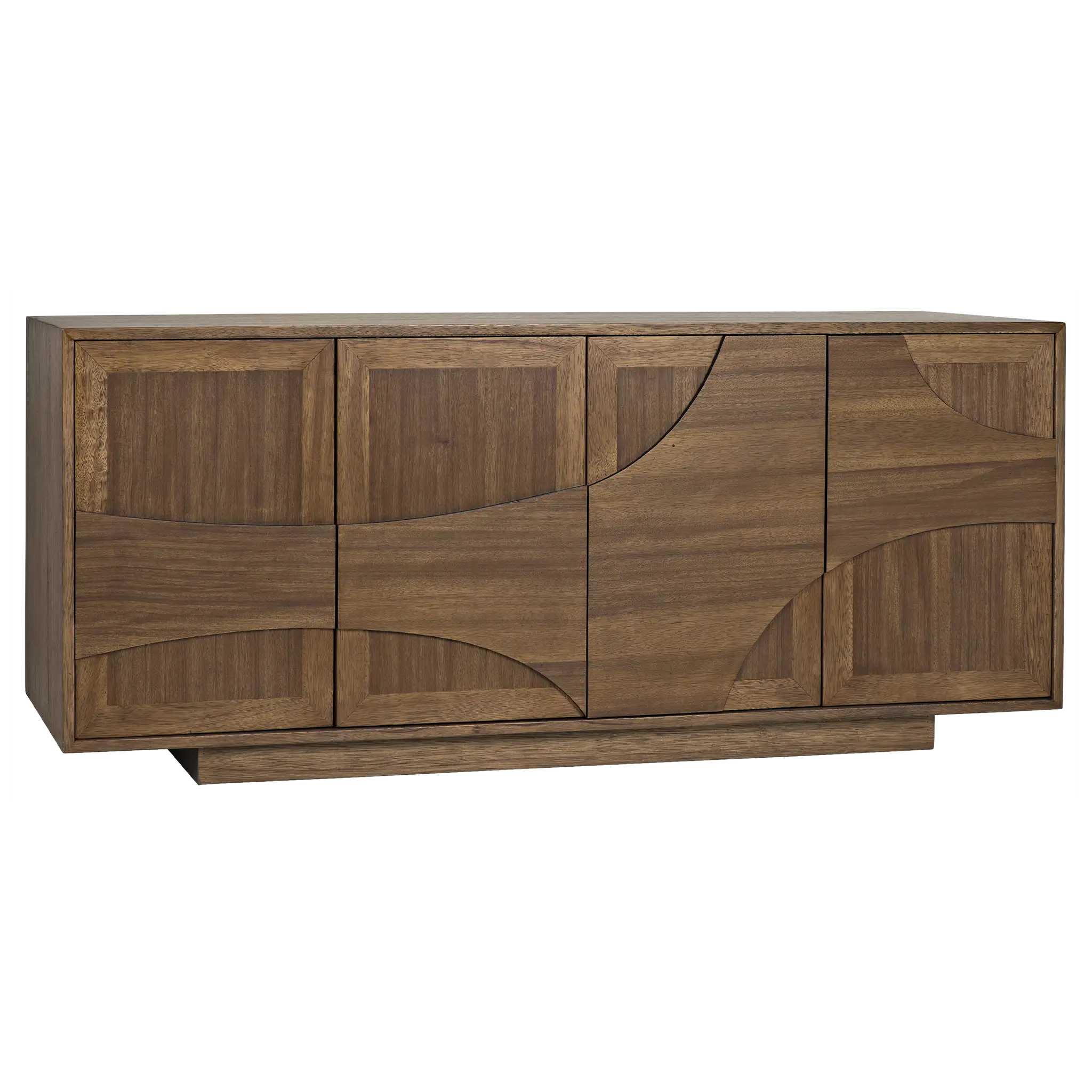 Collage Sideboard, Dark Walnut in Dark Walnut — Noir Furniture