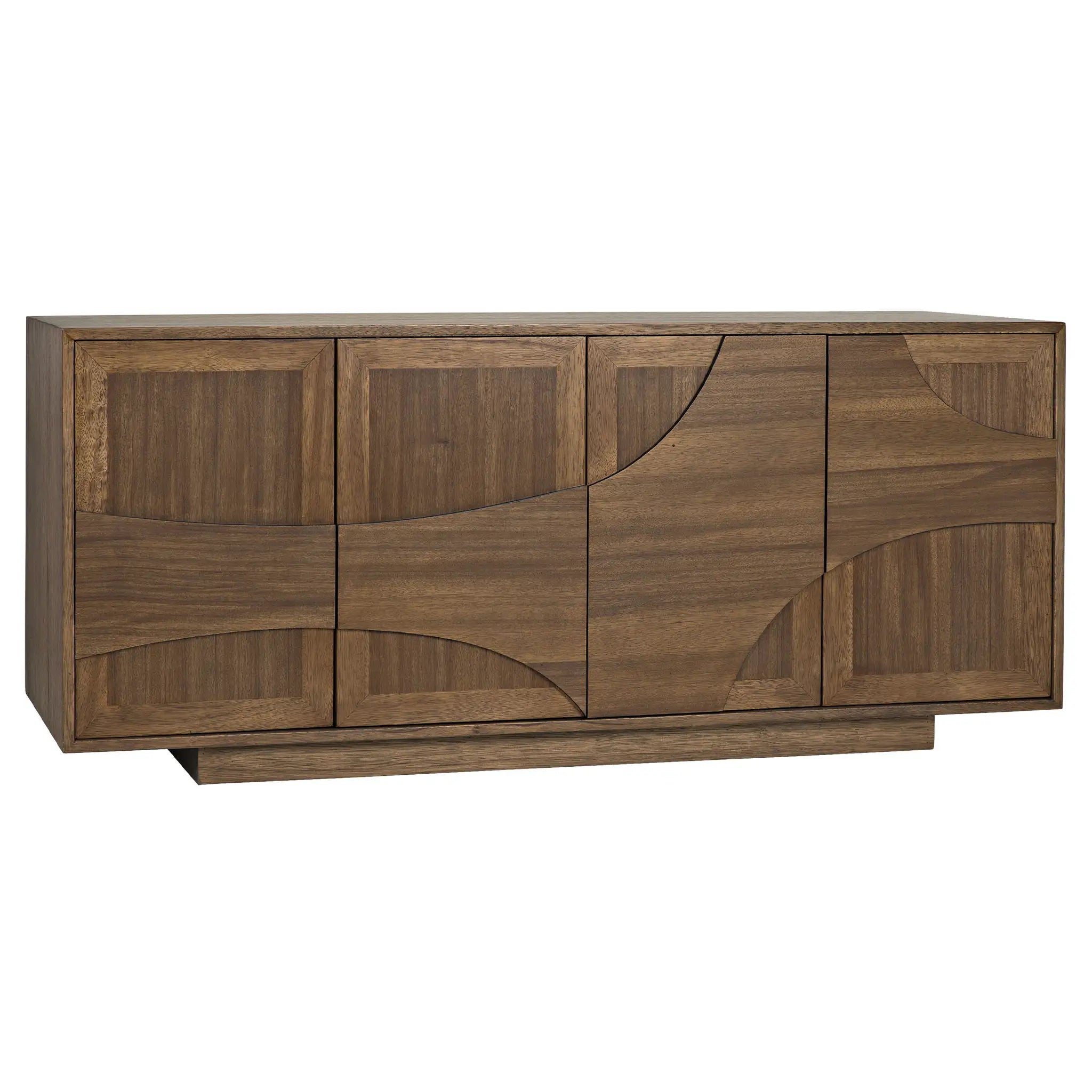 Collage Sideboard, Dark Walnut in Dark Walnut — Noir Furniture