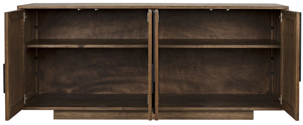 Collage Sideboard, Dark Walnut – Sideboards by Noir Furniture | Sutter & Vale