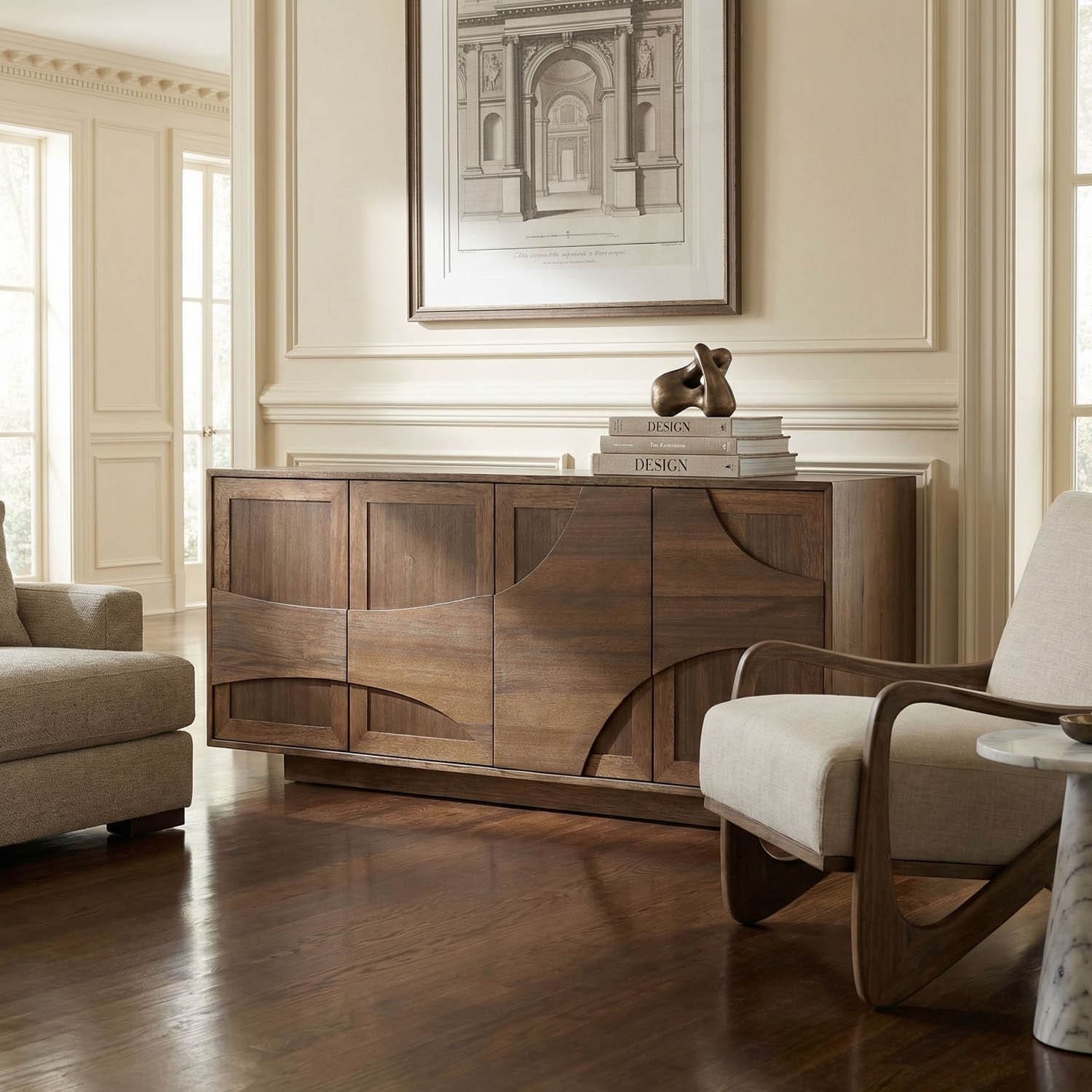 Collage Sideboard, Dark Walnut