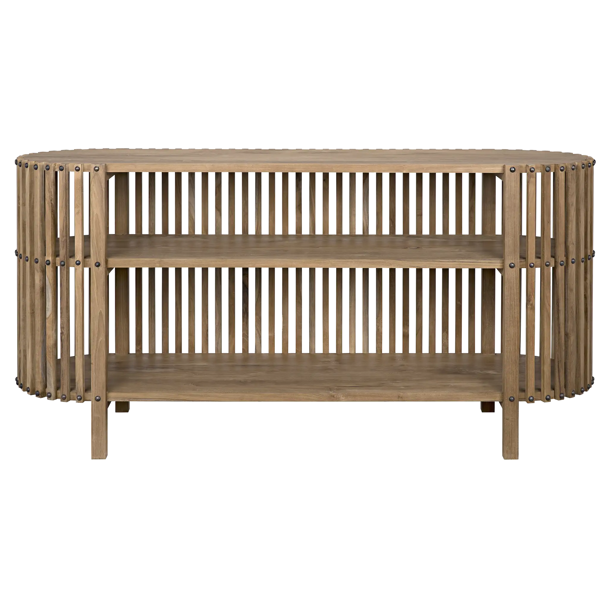 Consuela Console, Teak in Natural — Noir Furniture