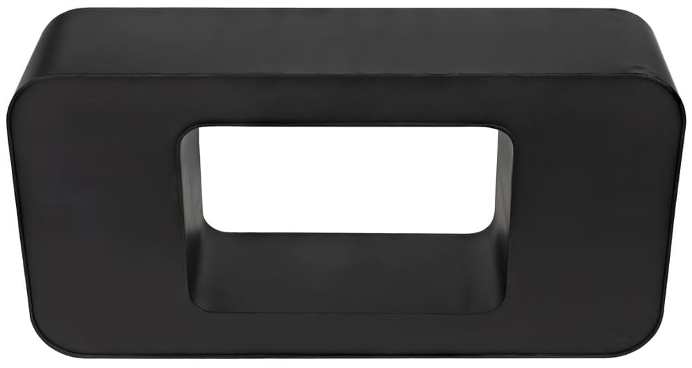 Shylock Console, Black Iron by Noir Furniture | Sutter & Vale