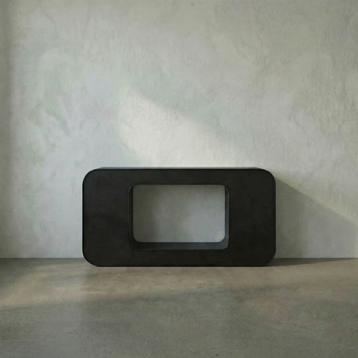Shylock Console, Black Iron by Noir