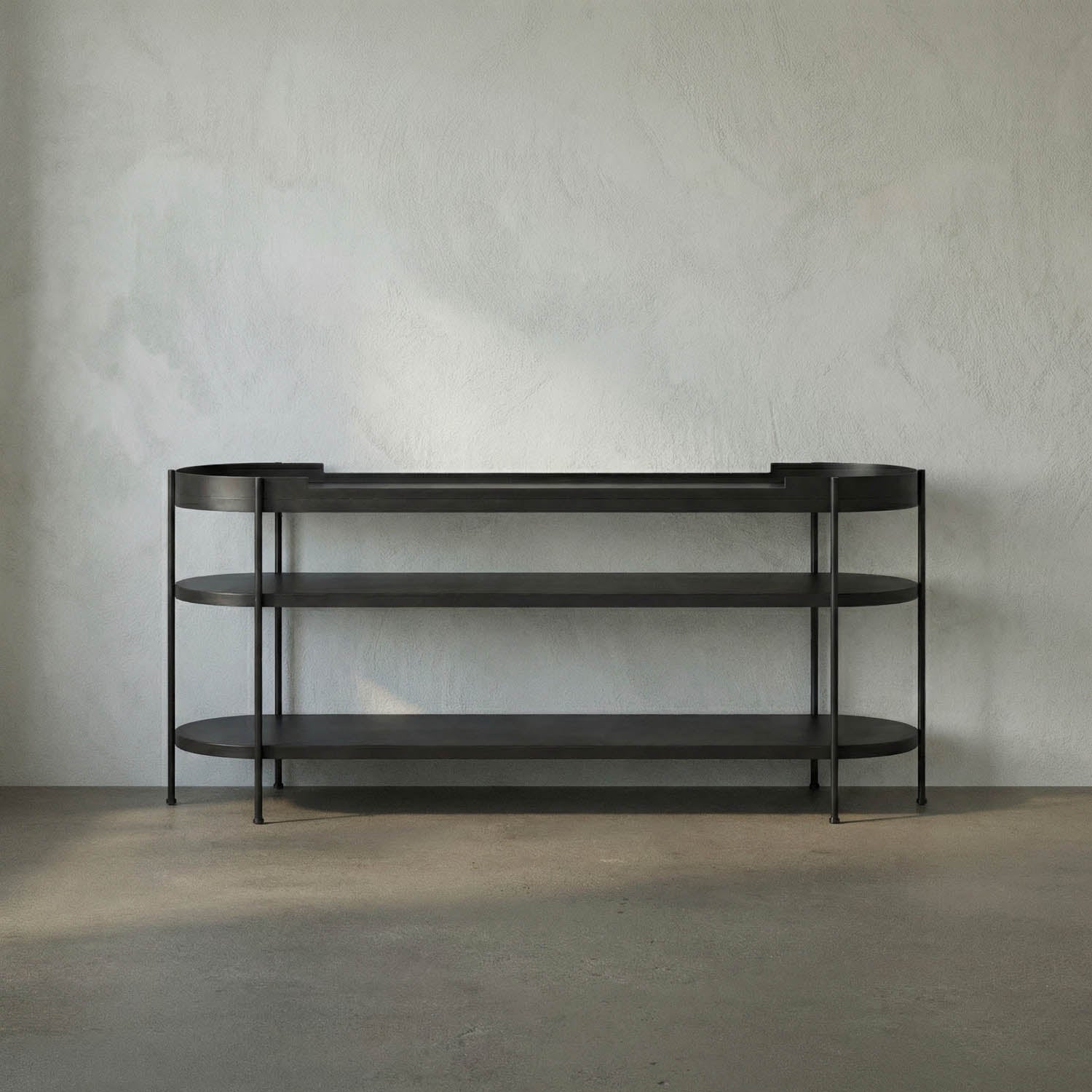 Cassio Console, Black Iron by Noir