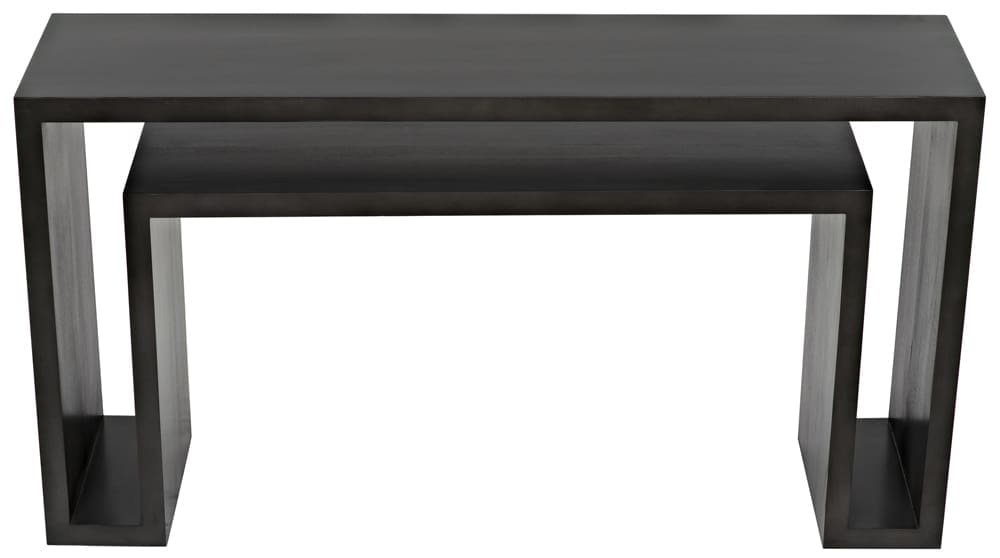 Caine Console, Pale in Pale — Noir Furniture