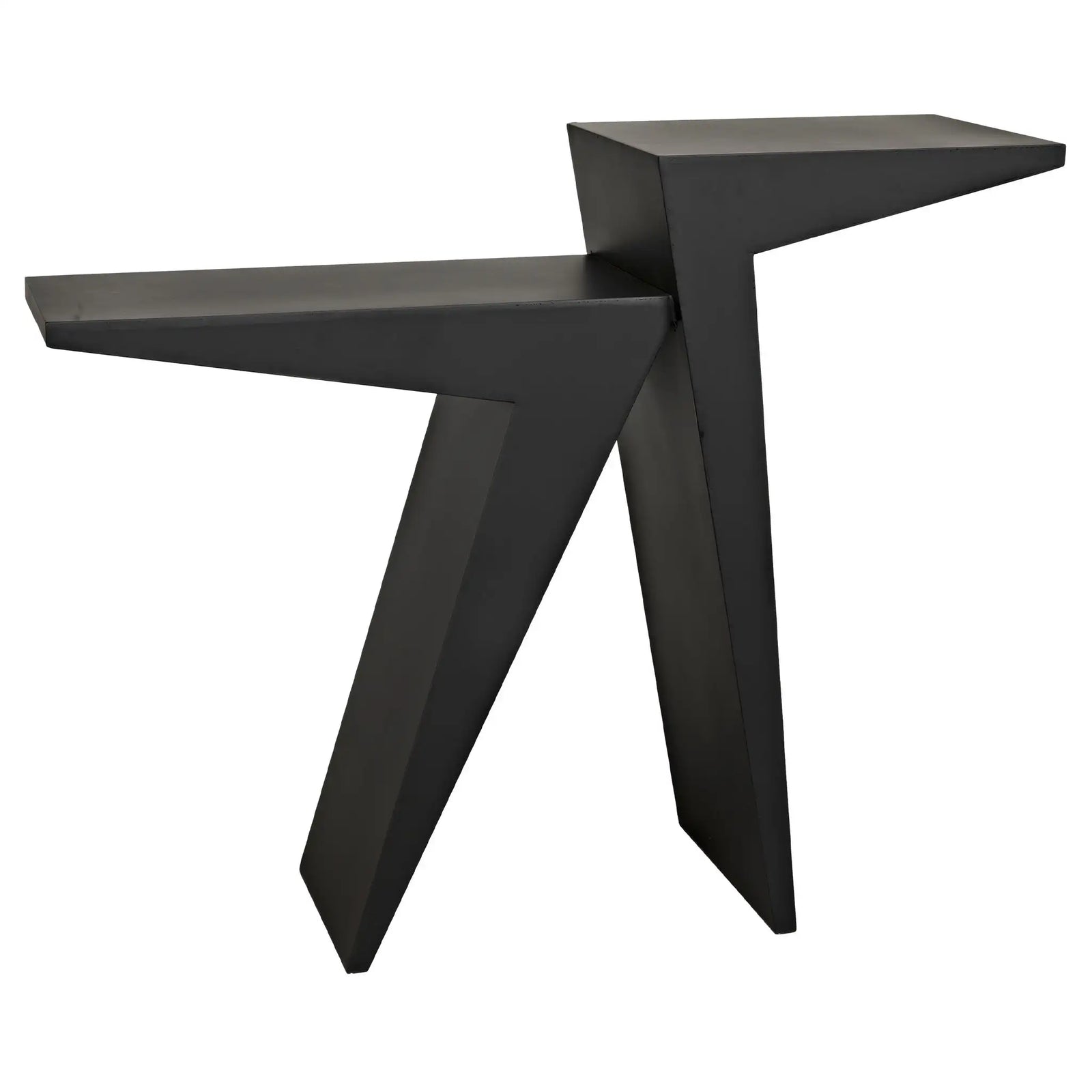Steam Console, Black Iron by Noir Furniture | Sutter & Vale