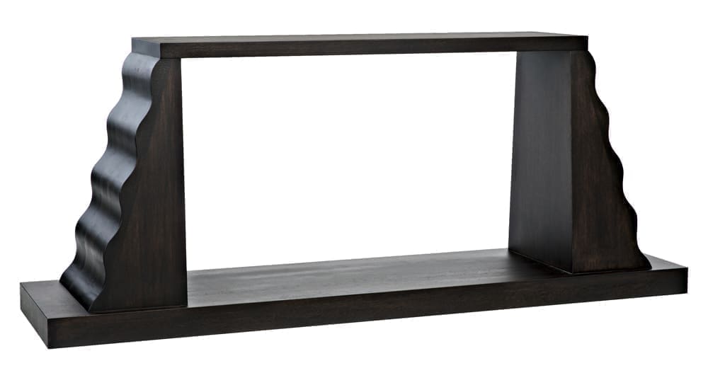 Aurora Console, Ebony Walnut