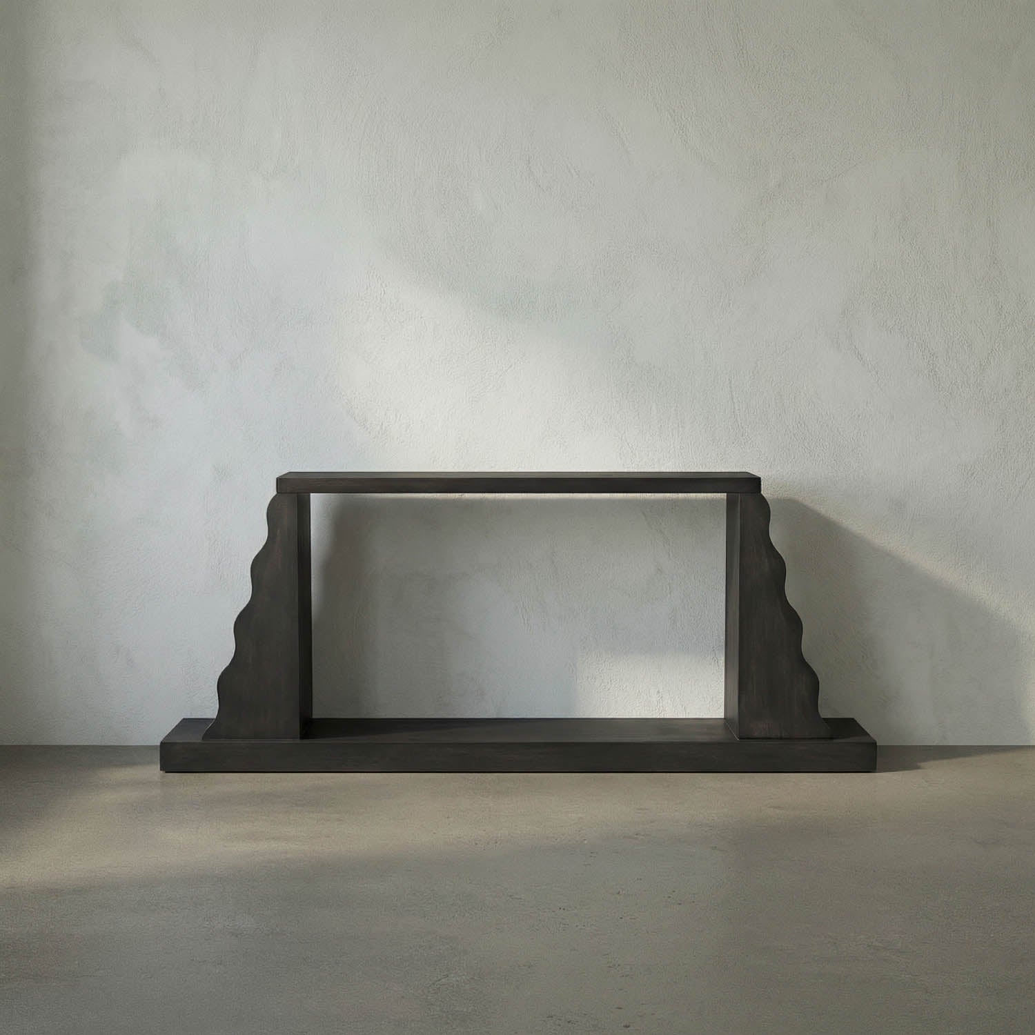 Aurora Console, Ebony Walnut by Noir