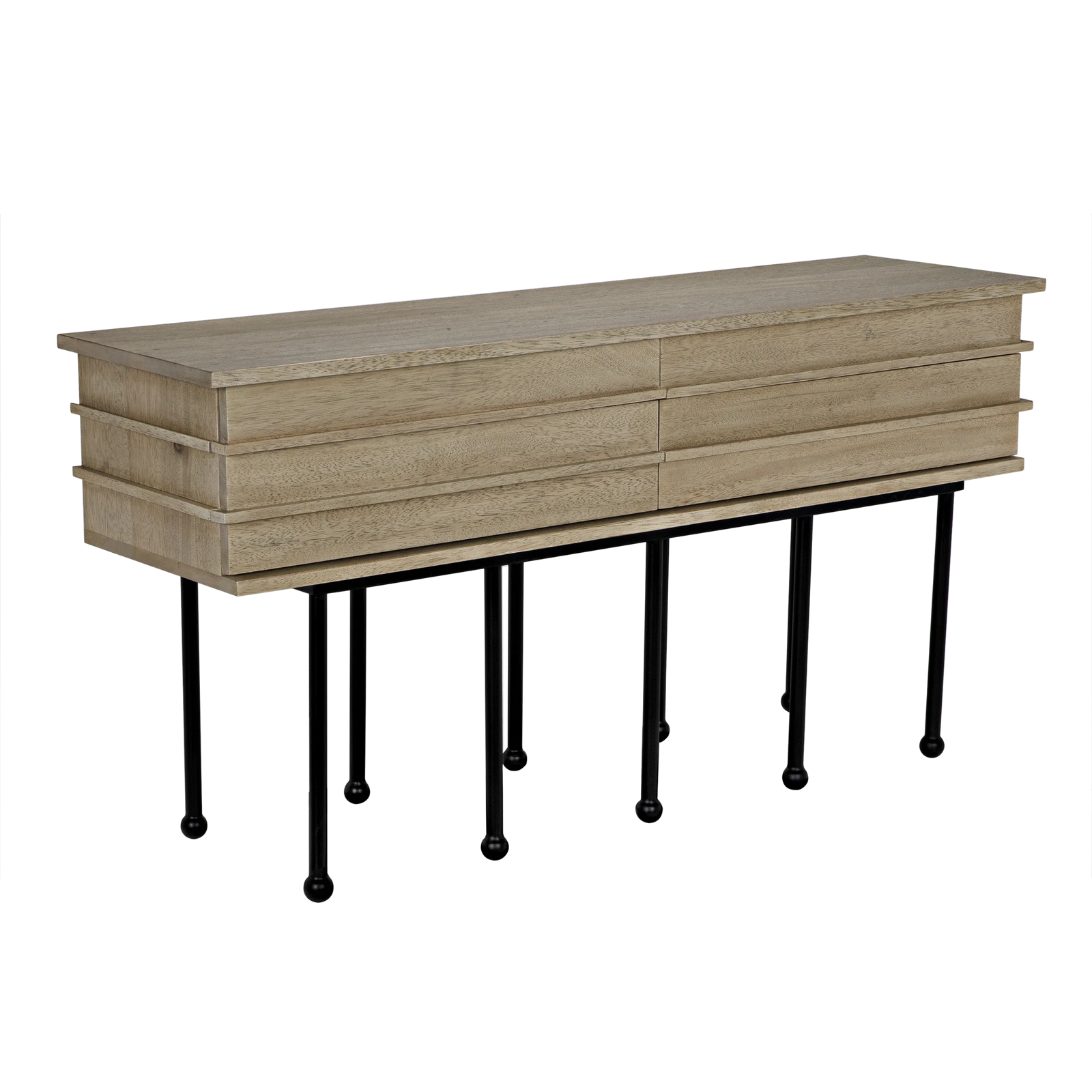 Oliver Console, Dark Walnut by Noir Furniture | Sutter & Vale