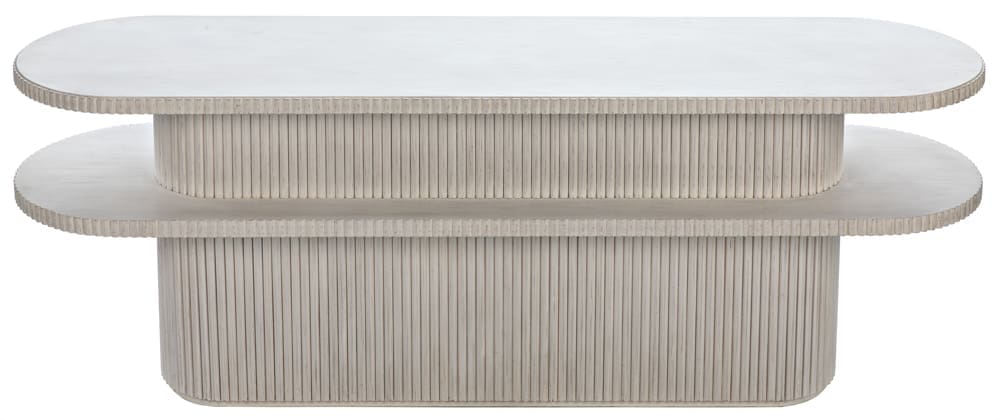 Parker Console, White Wash by Noir Furniture | Sutter & Vale